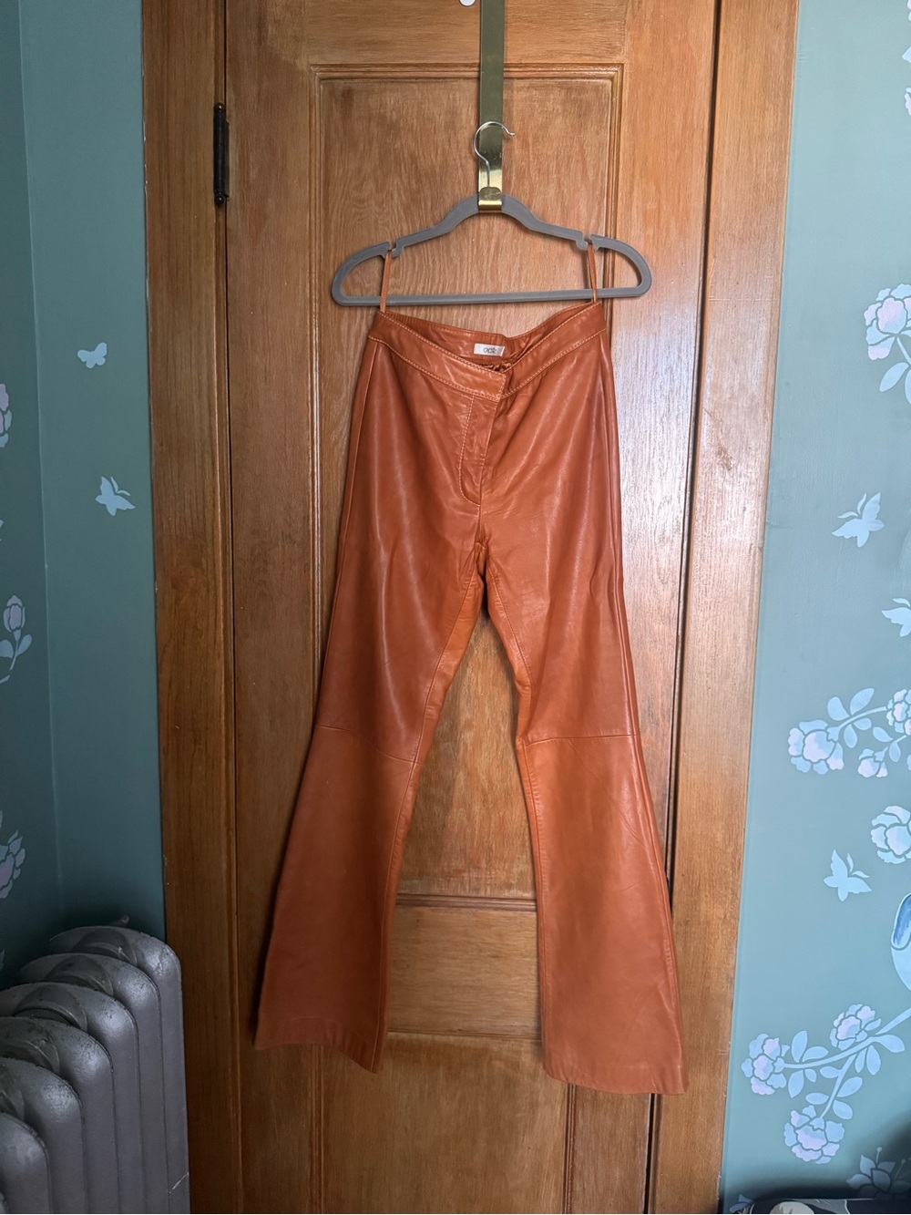 Cache Y2K leather pants